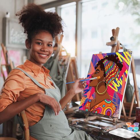 Dispowreath 20 حزمة من القماش المرسوم مسبقًا للرسم المرسوم على قماش مجموعة الطلاء القماشية المطبوعة مسبقًا للرشفة والطلاء لصالح الحفلات DIY هدايا عيد الميلاد الافتراضية للبالغين (زوجين) in Kuwait