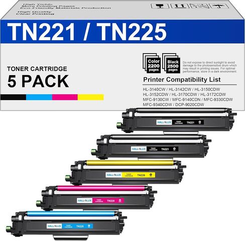 خرطوشة حبر 148A (بدون رقاقة) بديلة لخرطوشة حبر HP 148A، 148X W1480A W1480X متوافقة مع طابعات HP Laserjet Pro 4001dw 4001dn 4001n MFP 4101fdw 4101fdn (عبوة سوداء واحدة) in Saudi Arabia