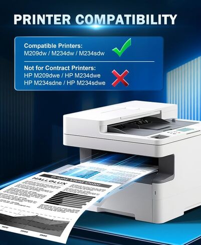 خرطوشة حبر 148A (بدون رقاقة) بديلة لخرطوشة حبر HP 148A، 148X W1480A W1480X متوافقة مع طابعات HP Laserjet Pro 4001dw 4001dn 4001n MFP 4101fdw 4101fdn (عبوة سوداء واحدة) in Saudi Arabia