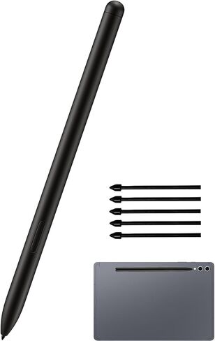 Galaxy Tab S10+/S10 Ultra S Pen Replacement for Samsung Galaxy Tab S10+/S10 Ultra Stylus Touch S Pen, Tab S10+ S Pen for Samsung Galaxy Tab S10+ S Pen with Free 5 Tips(WithoutBluetooth,Black) in Kuwait