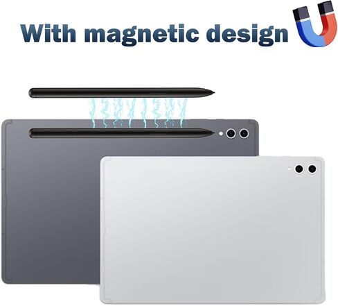 Galaxy Tab S10+/S10 Ultra S Pen Replacement for Samsung Galaxy Tab S10+/S10 Ultra Stylus Touch S Pen, Tab S10+ S Pen for Samsung Galaxy Tab S10+ S Pen with Free 5 Tips(WithoutBluetooth,Black) in Kuwait