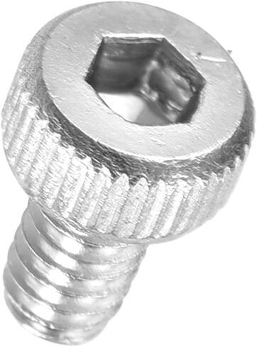 50pcs Socket Head Cap Screws - [M2.5-0.45 x 12mm] 304 Stainless Steel Fully Threaded Allen Socket Drive for Electrical Motor 3D Printing Fan Engine Replacement Use, Silver in Kuwait
