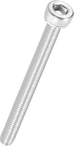 50pcs Socket Head Cap Screws - [M2.5-0.45 x 12mm] 304 Stainless Steel Fully Threaded Allen Socket Drive for Electrical Motor 3D Printing Fan Engine Replacement Use, Silver in Kuwait