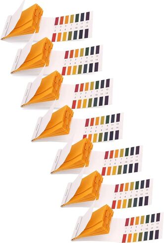 1 Pack pH Test Strips, 80 Strips pH.1-14 Universal pH Test Paper Litmus Test Paper pH Soap Making Testing Strips for Water Wine Saliva Urine Soil Testing Pet Food (Sealed Pack) in Kuwait