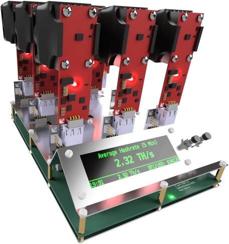 AltairTech.io GekkoScience SmartHub 11-Port USB Hub مع وحدة تحكم مدمجة وDC PSU in Kuwait