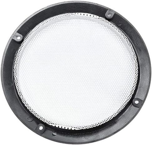uxcell 4pcs 4" Speaker Grill Mesh Decorative Circle Woofer Guard Protector Cover Accessories White in Saudi Arabia