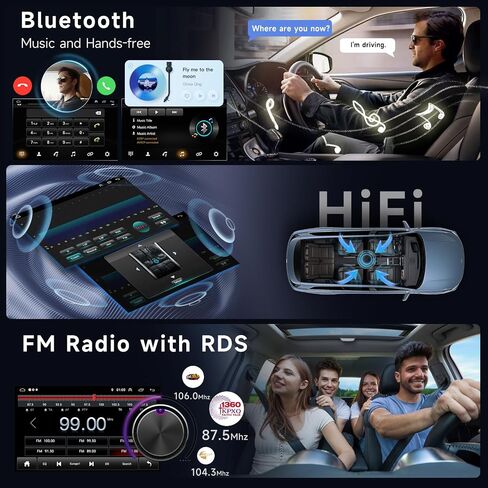 [2G+64G] Android Car Stereo for Jeep Wrangler 2007-2015 Dodge Ram 2009-2011 Chevrolet with Wireless Carplay Android Auto, Hodozzy 7 Inch Touch Screen Head Unit Radio Bluetooth WiFi GPS HiFi Camera in Saudi Arabia