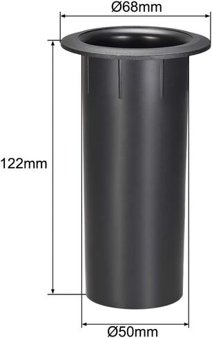 uxcell 50mm x 122mm Speaker Port Tube Subwoofer Bass Reflex Tube Bass Woofer Box 2pcs in Saudi Arabia