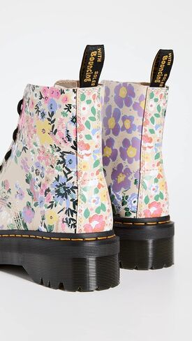 Dr. Martens Women's Jungle Boot Sneaker, Black Roses Print, 5 AU in Saudi Arabia