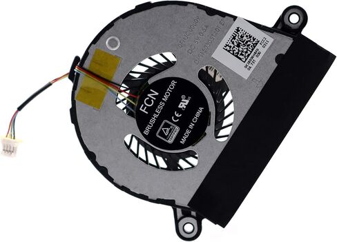 مروحة تبريد وحدة المعالجة المركزية DC28000HPF0 مع مجموعة مروحة تبريد وحدة معالجة الرسومات DC28000HRF0 لجهاز Lenovo Yoga 710-14 710-14IKB 710-14ISK(80TY) 710-15 710-15ISK 710-15IKB in Saudi Arabia