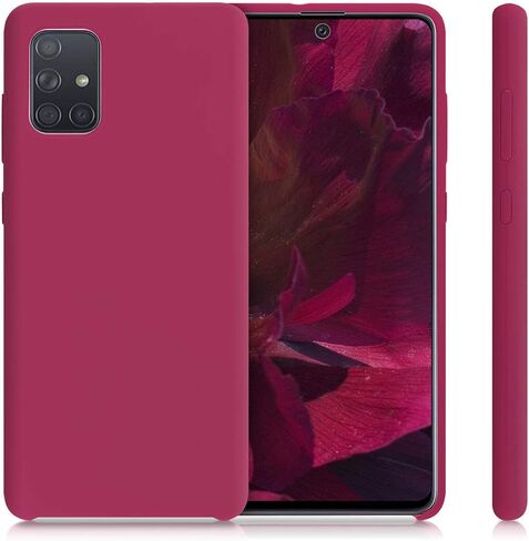 kwmobile Case Compatible with Samsung Galaxy A71 Case - TPU Silicone Phone Cover with Soft Finish - Cool Mint in Saudi Arabia