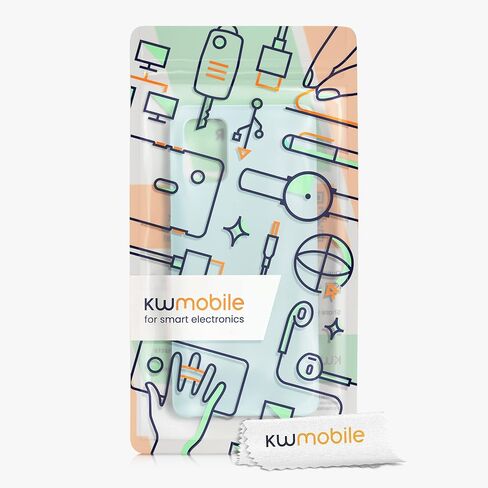 kwmobile Case Compatible with Samsung Galaxy A71 Case - TPU Silicone Phone Cover with Soft Finish - Cool Mint in Saudi Arabia