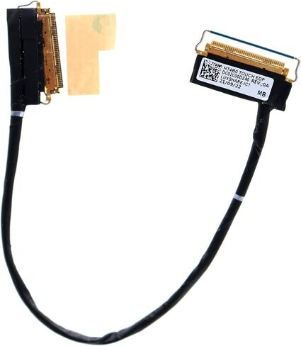 Deal4GO 40-pin FHD LCD الشريط كابل 02HK989 DC02C00DZ10 LVDS eDP استبدال كابل لينوفو ثينك باد T490 T495 P43s (شاشة تعمل باللمس) in Saudi Arabia