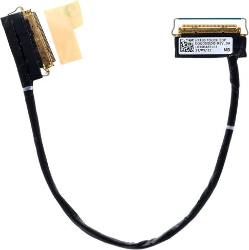 Deal4GO 40-pin FHD LCD الشريط كابل 02HK989 DC02C00DZ10 LVDS eDP استبدال كابل لينوفو ثينك باد T490 T495 P43s (شاشة تعمل باللمس) in Saudi Arabia