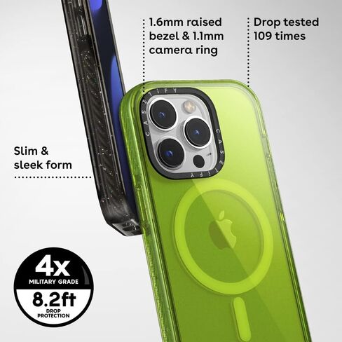 حافظة CASETiFY Impact iPhone 14 [تم اختبار السقوط بدرجة عسكرية 4X / حماية من السقوط بطول 8.2 قدم] - علكة in Kuwait