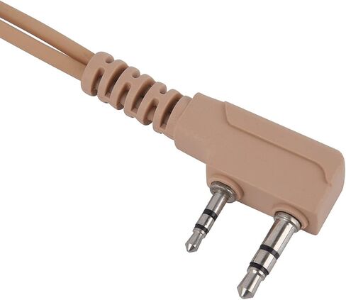 Pdflie K1 سماعة مراقبة مع PTT Mic Security سماعة أذن أنبوبية صوتية لـ Baofeng UV-5R UV-82 UV-82HP BF-888S BF-F8HP AR-152 Arcshell Retevis RT21 RT22 RT27 RT68 RT7 H-777 أجهزة راديو كينوود ثنائية الدبوس in Saudi Arabia