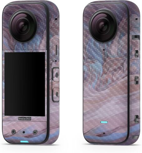 Carbon Fiber Skin Compatible with Insta360 X3 (2022) - Bombs Away - Premium 3M Vinyl Protective Wrap Decal Cover - Easy to Apply | Crafted in The USA by MightySkins in Saudi Arabia