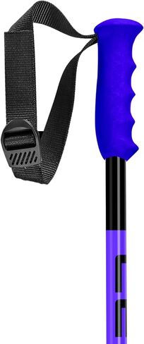 LEKI SWTCH Lightweight Aluminum Ski Poles for Downhill Skiing in Kuwait