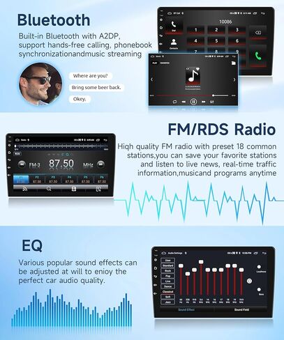 2G 64G Radio for Ford Expedition 2006-2017 (Manual A/C) Android 13 Car Stereo Wireless Carplay, Rimoody 9 Inch Touch Screen GPS WiFi Android Auto Mirror Link Bluetooth/FM//RDS/EQ Backup Camera in Saudi Arabia