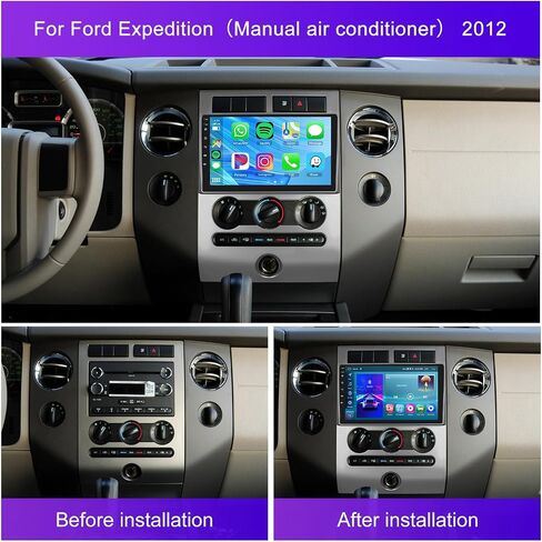 2G 64G Radio for Ford Expedition 2006-2017 (Manual A/C) Android 13 Car Stereo Wireless Carplay, Rimoody 9 Inch Touch Screen GPS WiFi Android Auto Mirror Link Bluetooth/FM//RDS/EQ Backup Camera in Saudi Arabia