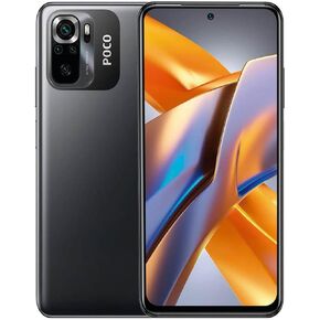 Xiaomi Poco M5s 4G LTE GSM (128GB + 4GB) 64MP Quad Camera 6.43" Octa Core (Tmobile Mint Tello Global) Global Unlocked + (w/Fast 51w Car Charger) (Grey Global Version)