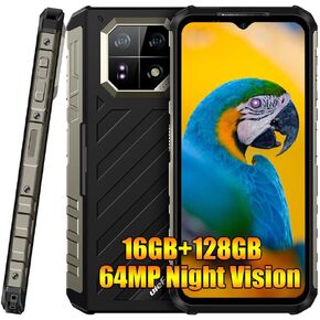 Ulefone Armor 22 4G هاتف ذكي متين غير مقفل، MTK Helio G96 16GB+128GB Android 13 هاتف خلوي، كاميرا 64 ميجابكسل، 6.58 بوصة FHD+، 9600 مللي أمبير، هاتف متين ثنائي الشريحة 4G، NFC GPS OTG in Kuwait