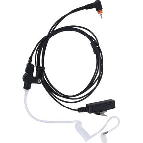 Ptt Mic Earpiece Two Way Radio Headset for Motorola Walkie Talkie SL1K, SL1M, SL7550, SL7580, SL300 and SL500 SL4000 SL4010,SL8550,SL8050,sl3500e,TLK 100