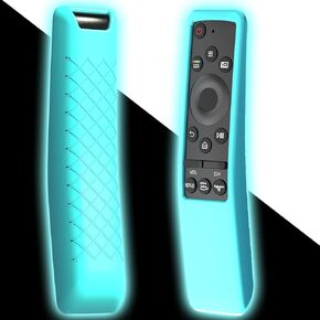 Remote Case Cover for Samsung Smart TV Remote | BN59 Series Curved Controller Universal Silicone Battery Cover Sleeve Black