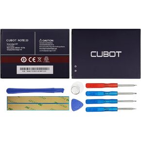 Duotipa Cubot Note 20 Battery Compatible with Cubot Note 20 with Repair Tool Kit