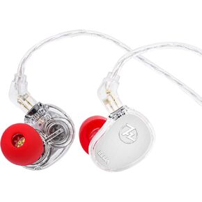 Linsoul 7Hz x HBB Elua in Ear Monitor, 10mm + 8mm Dual Dynamic Driver IEM Earphones, HiFi Wired Earbuds, Gaming Earbuds with 2 Pin Detachable Cable for Audiophile Studio Engineer