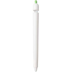 Hemobllo Case Compatible for Apple Pencil- Carrot Shaped Stylus Sleeve Cover Anti- Slip Case Touch Screen Pen Silicone Sleeve Holder Skin Cover Compatible with Apple Pencil 2 (Orange)