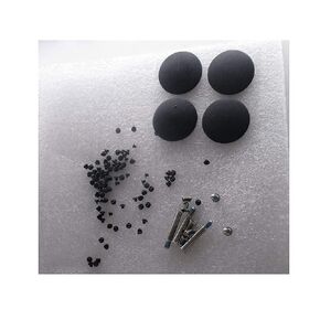 Screws Replacement Compatible with MacBook Pro Unibody A1278 / A1286 / A1297 Pack Rubber Feet 4pcs/Set + Bottom Case Repair Replacement Screws 10pcs/Set + Keyboard Screws 100pcs/set