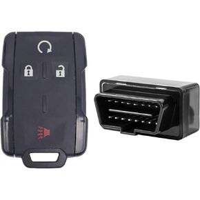 Keyless Entry Remote Kit Compatible for Chevy for GMC Sierra Chevrolet Silverado 1500 2500 3500 2014-2020 GMC Canyon Chevy Colorado 2015-2021 M3N32337100