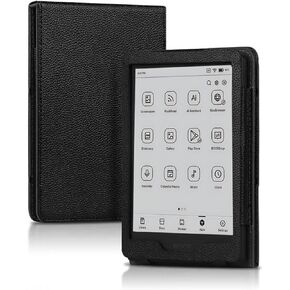 Case for Onyx BOOX Go 6 e-Reader Premium PU Leather Sleeve Cover,Full Protection,Scratch Resistant for Onyx BOOX Go 6 6 INCH e-Reader (Black)