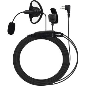 سماعة رأس Retevis Walkie Talkie مع ميكروفون بوم، نوع D ناعم، PTT مزدوج، متوافقة مع Motorola CP100 CP185 CP200 GP2000 HYT TC610 راديو ثنائي الاتجاه، سماعة أذن لاسلكية 2 دبوس، للحكم، دراجة نارية (حزمة واحدة) in Kuwait