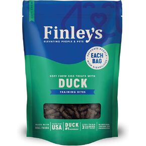 Finley's Dog Treat Turkey Training Bites Treats for Dogs Made in USA | All-Natural Protein Wheat Free Dog Treats | Healthy Dog Treat Bags (16 oz)