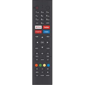Replacement Remote Control 8142026670099K for Sceptre Smart Android TV Without Google Assistant Function, Compatible with A322BV-SRC A515CV-UMC