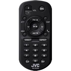 JVC RM-RK258 Wireless Remote Control for Select JVC Multimedia Receivers, Black