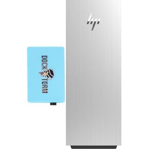 HP Envy Desktop TE02-0250xt Home & Business Desktop (Intel i7-12700 12-Core, 64GB RAM, 1TB PCIe SSD, GeForce RTX 3060, WiFi, Bluetooth, Silver, Win 11 Home) Bundle w/DKZ Hub