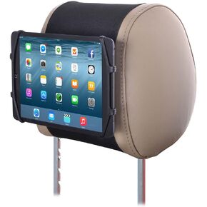 TFY Universal Car Headrest Mount Silicon Holder for 7 – 10.5 Inch Tablets and iPads