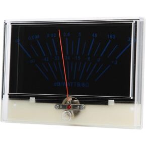 VU Meter Pointer Power Amplifier Meters Header Accessory with Sensitive Pointer Response for Recording Studio Mixer