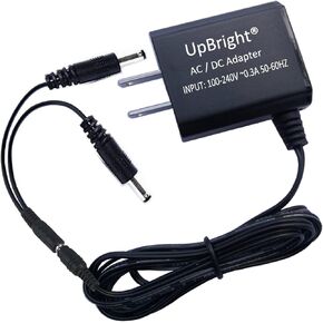 UpBright New Global AC/DC Adapter Dual Charger Compatible with Savior Heat 7.4V 2200mah/2500MAH/3000mAh Li-Polymer Rechargeable Li-ion Battery Heated Gloves Mittens Liners Socks Jackets Power Supply