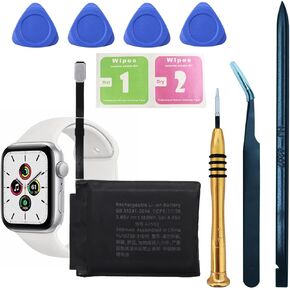 Replacement Battery for Apple Watch Series 7 45mm,2024 New Upgraded iWatch S7 45mm A2474 A2477 A2478 A2552 Battery with Tool Kits(Not for Series 7 41mm)