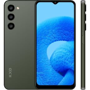KXD A09 Unlocked Android Phones 8GB RAM 128GB ROM 256GB Expand 6.6'' HD Display Android 12 Cheap Smartphone 13MP AI Camera 4000mAh Phone 4G Dual SIM Unlocked Cell Phone,Fingerprint/GPS/Type C-Green