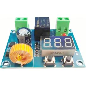 Digital Low Voltage Cutoff Voltage Protector Switch - for DC12-36V Lead Acid Battery and Lithium ion Battery Over-Discharge Protection Module