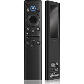 BN59-01385A Solar Voice Remote Replacement for Samsung - Frame Smart TV with Bluetooth and Solar Charging,4 Shortcut Buttons,Compatible with Samsung 2021-2023 Frame Neo LED Smart 4K Ultra HD TV