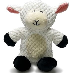Barnyard Lamb Large Plush and Squeaker Dog Toy for Medium to Large Breeds
