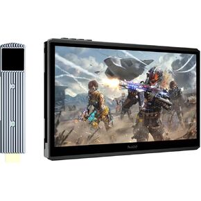 PeakDo 7" 60Hz Streaming Gaming Handheld 0 Latency 100ft Wireless Game Console Screen for PC,Xbox,PS5/4,Switch,Portable Monitor Touchscreen USB C HDMI External Gaming Monitor(V3)