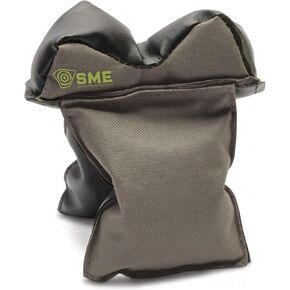 SME Window Mount Gun Rest | Durable Versatile Shooting Portable Inert Poly Bead Filled Bag for Shotgun with Non-Slip Top Bottom