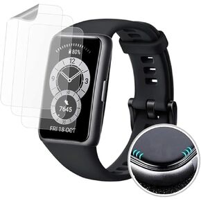 [3 Pack] For Huawei Band 7 /Huawei Band 6 watch film Screen Protector Screen film, [TPU film] [PET film] [film Friendly] for Huawei Band7 /Huawei Band6 film